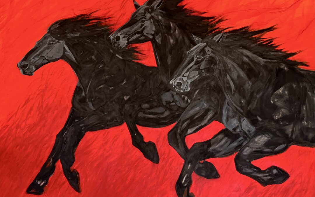Mel Auberty Brings Year of the Horse Exhibition to Santa Fe Pop-Up at FOMA Gallery
