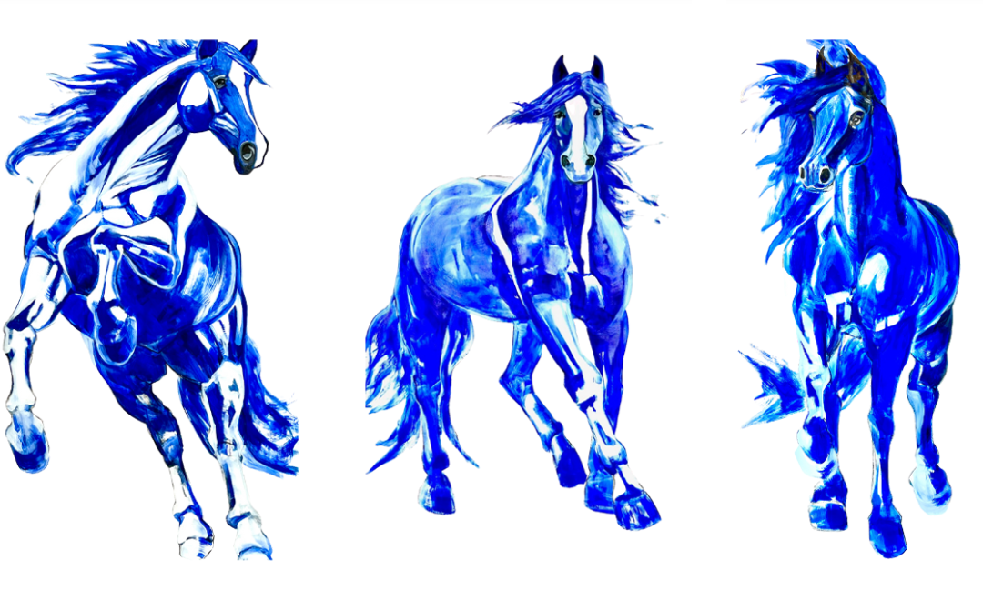 Blue Horses